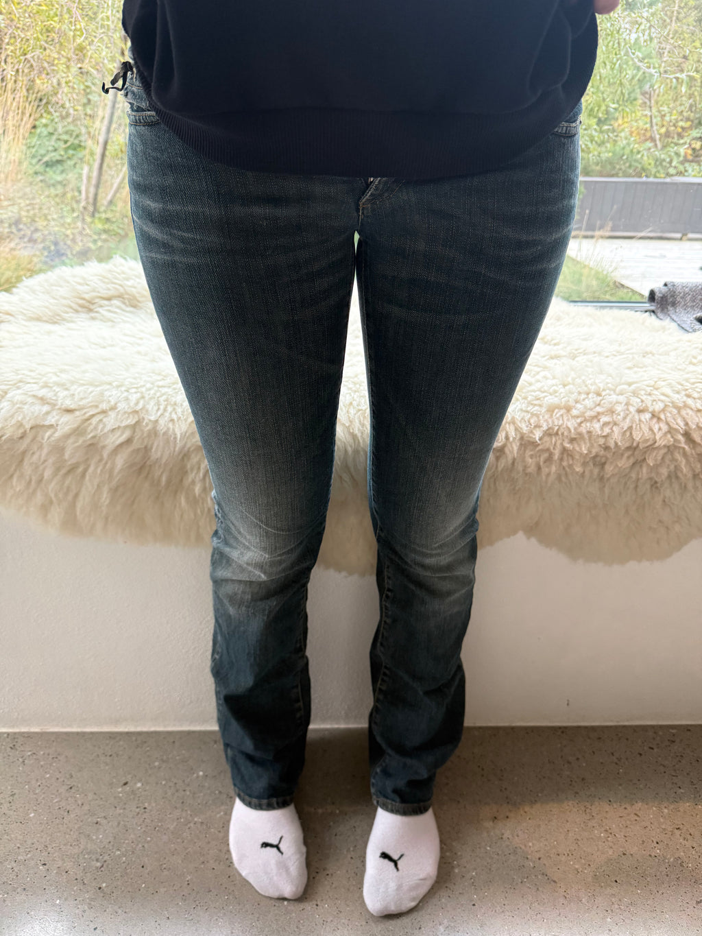 Low waist bootcut Marlboro jeans