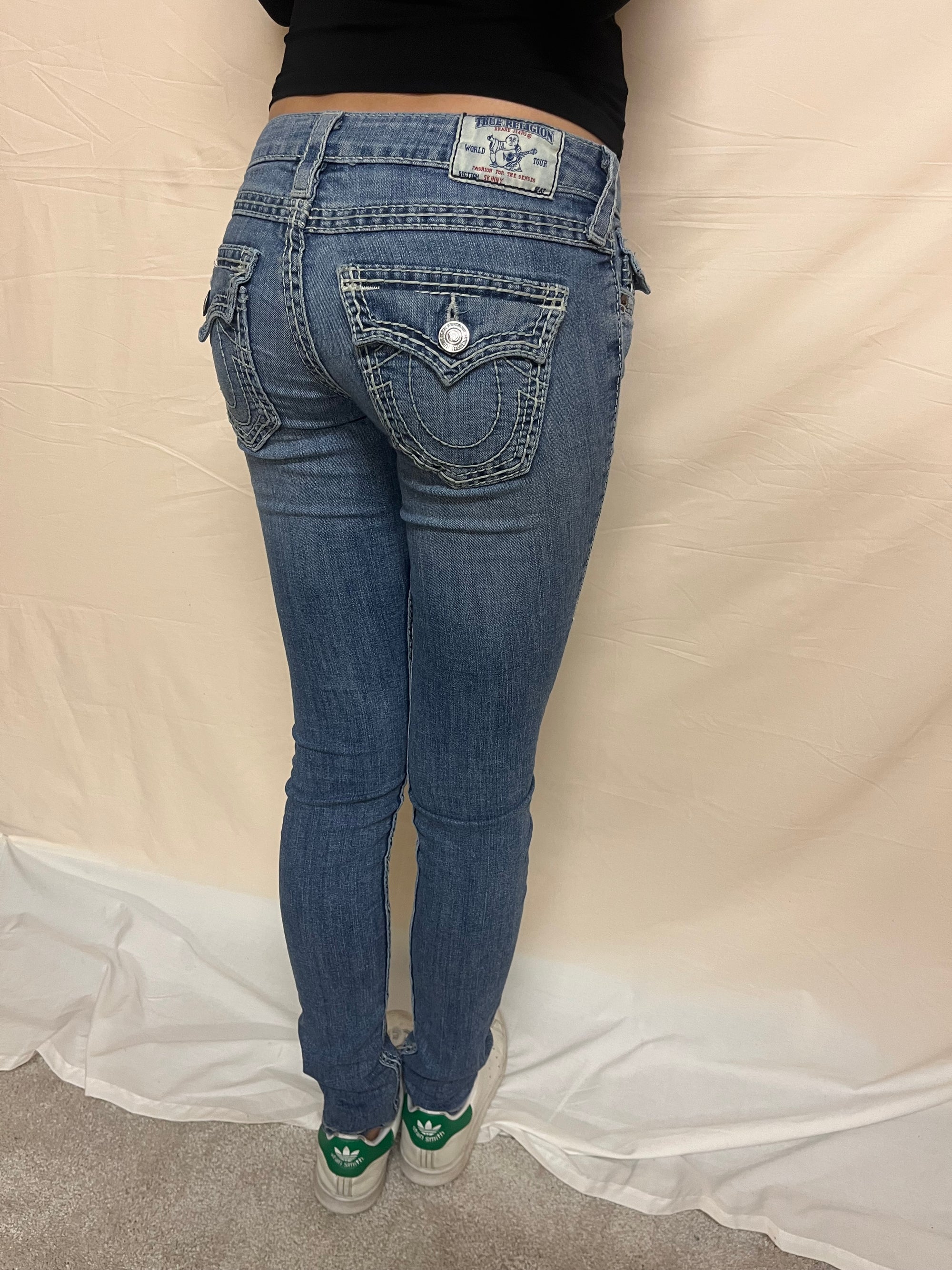 Lowwaist True Religion skinny jeans