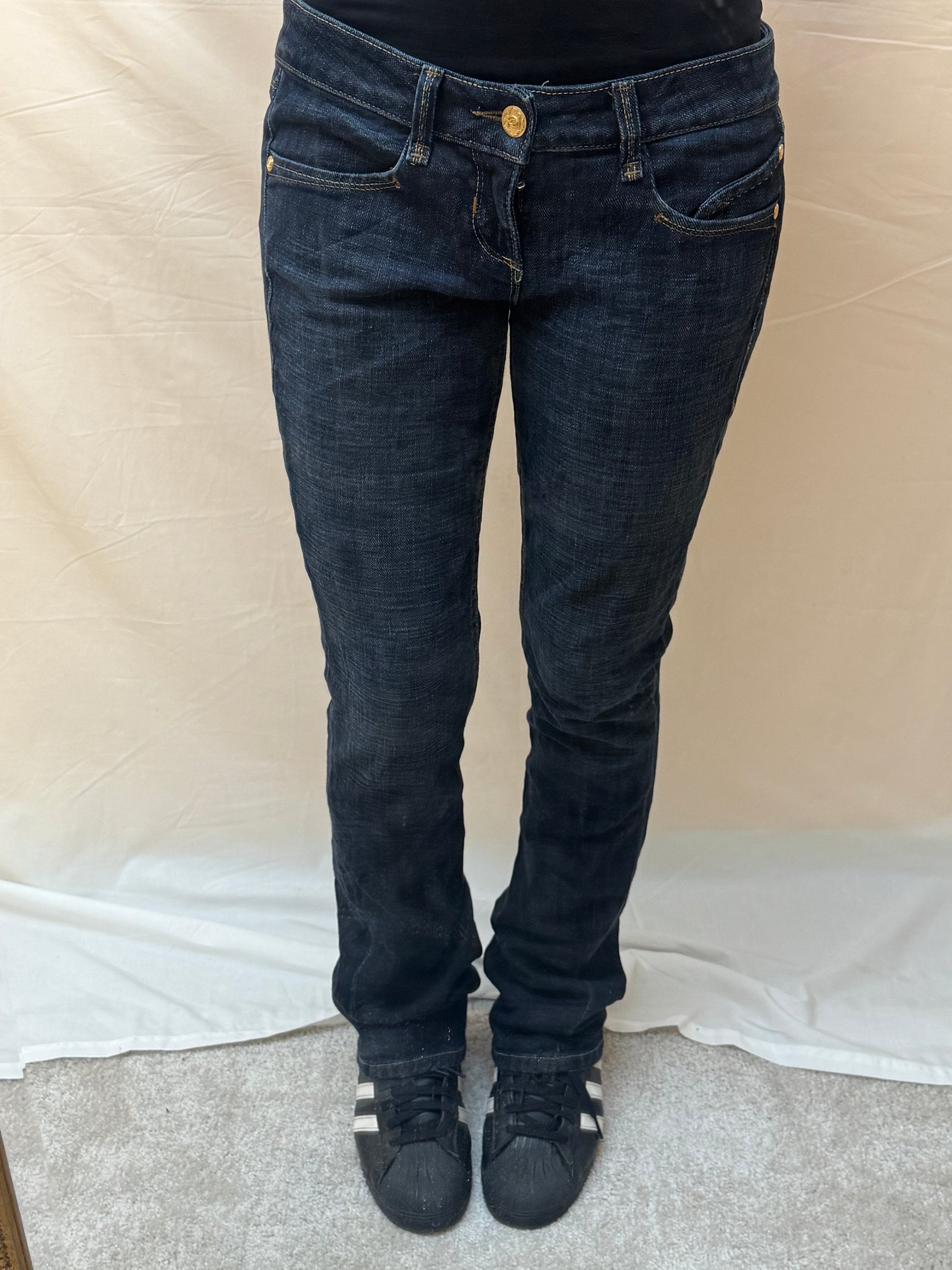 Low waist Bebe bootcut jeans