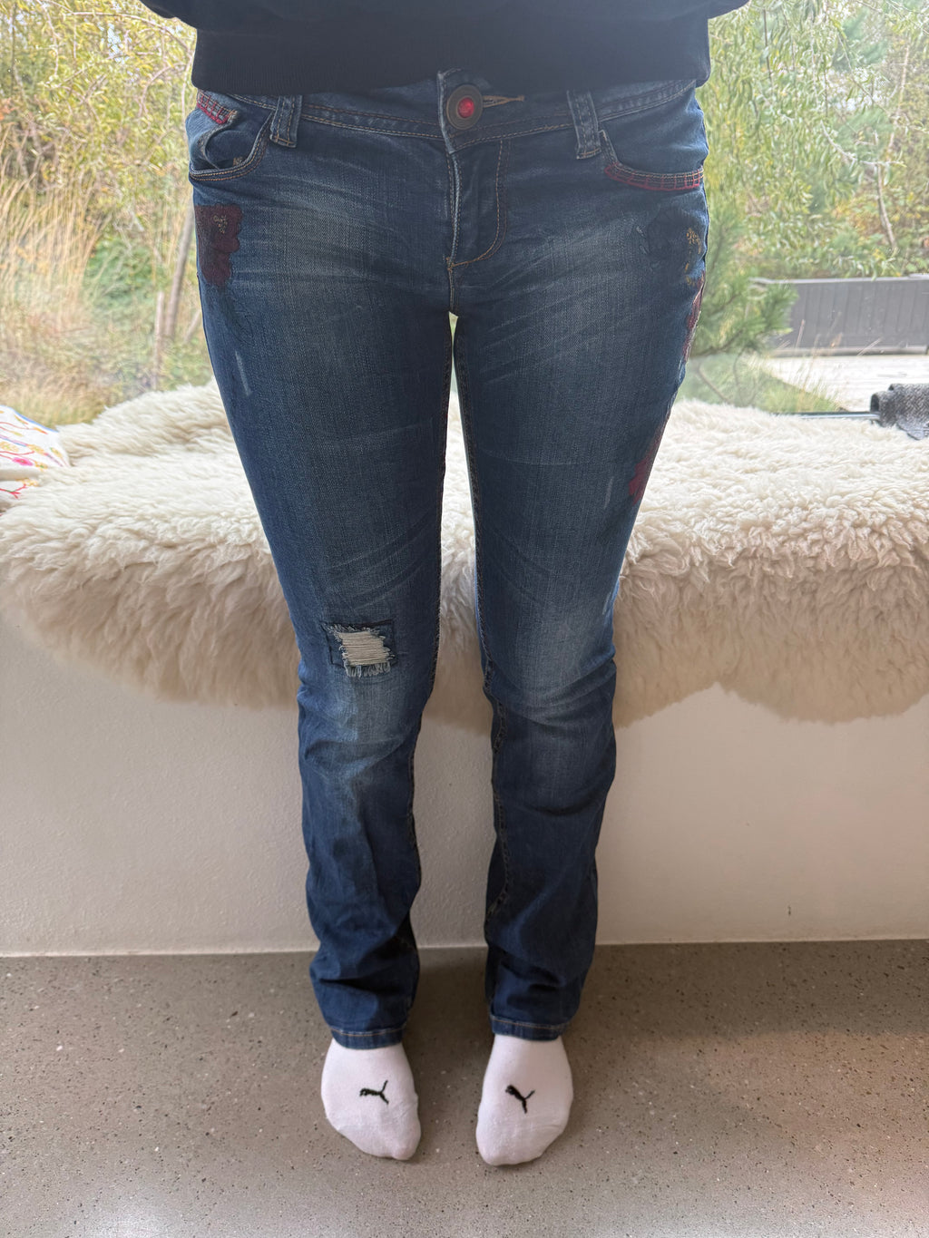 Low waist bootcut Desigual jeans