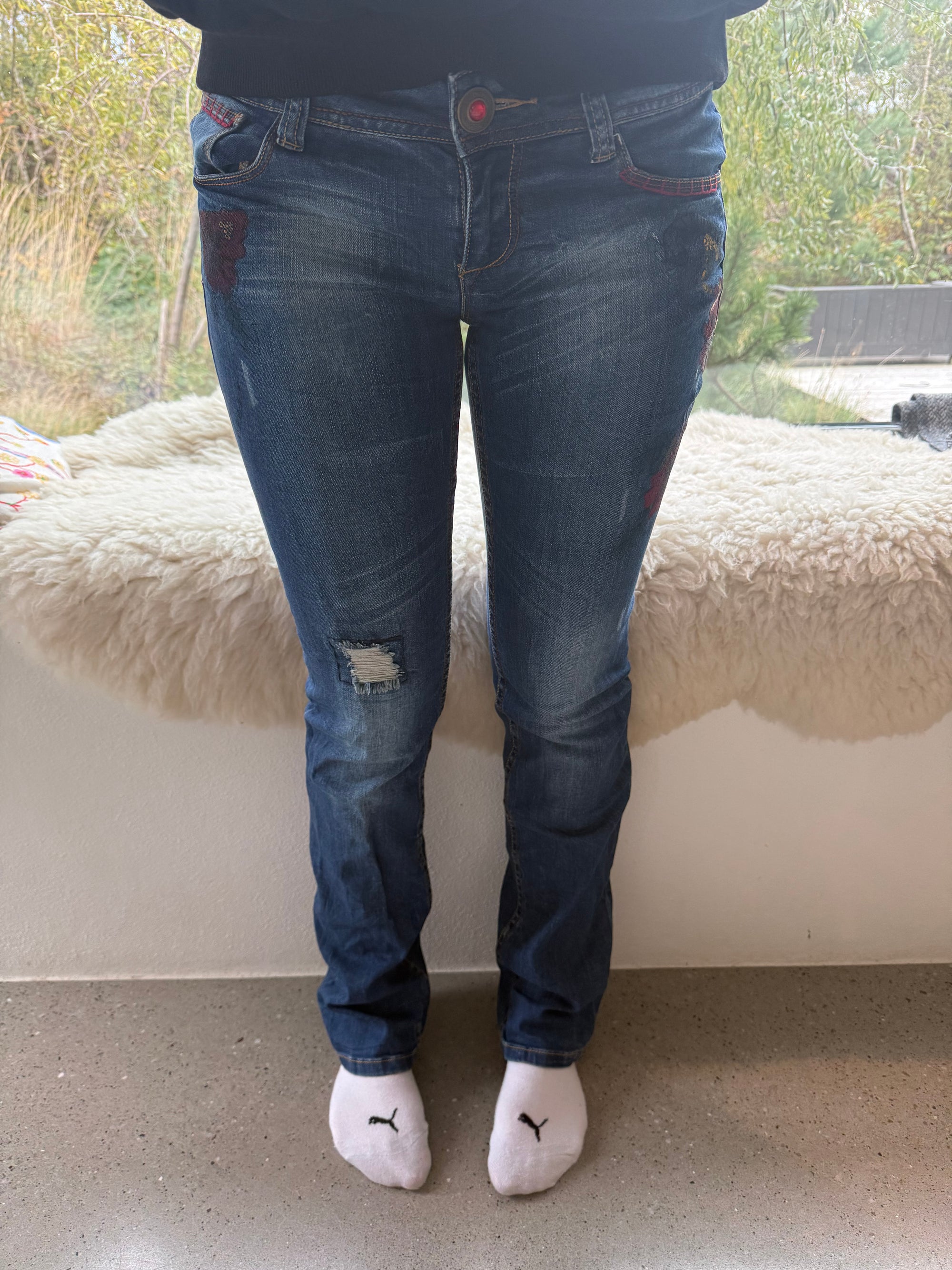 Low waist bootcut Desigual jeans