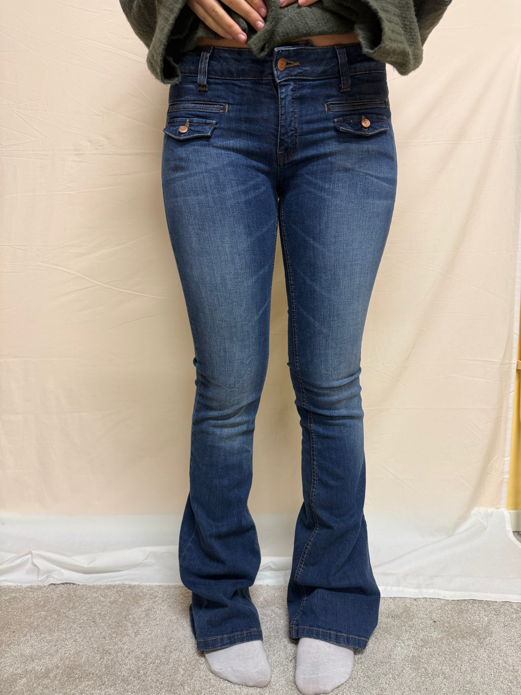 Low waist bootcut MNG jeans