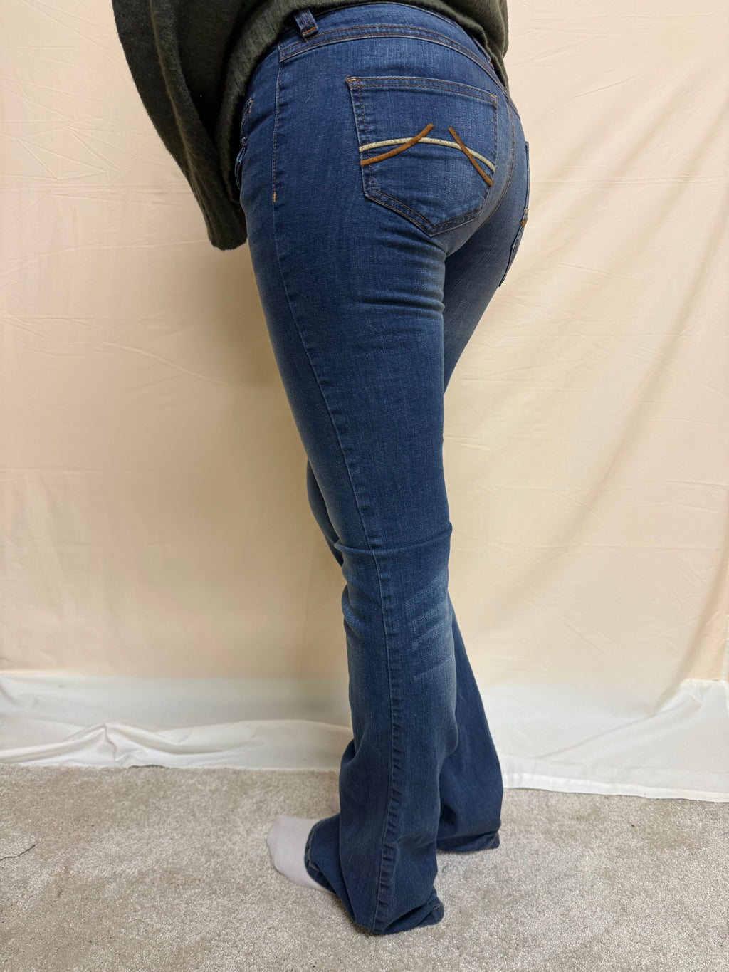 Low waist bootcut MNG jeans