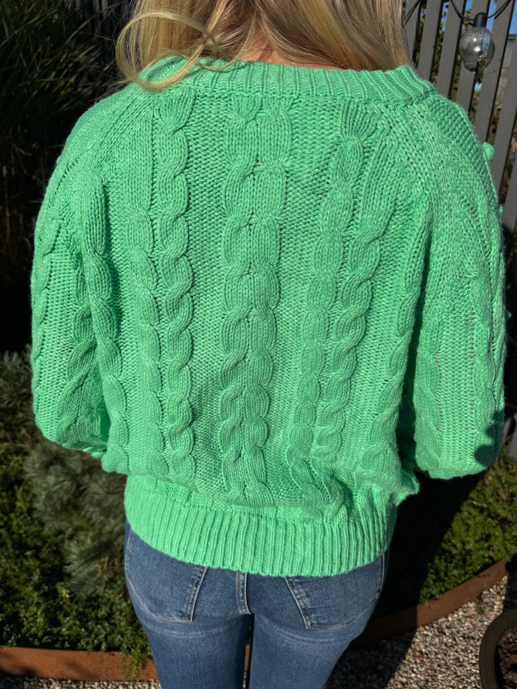 Knitted Pink Diamond sweater