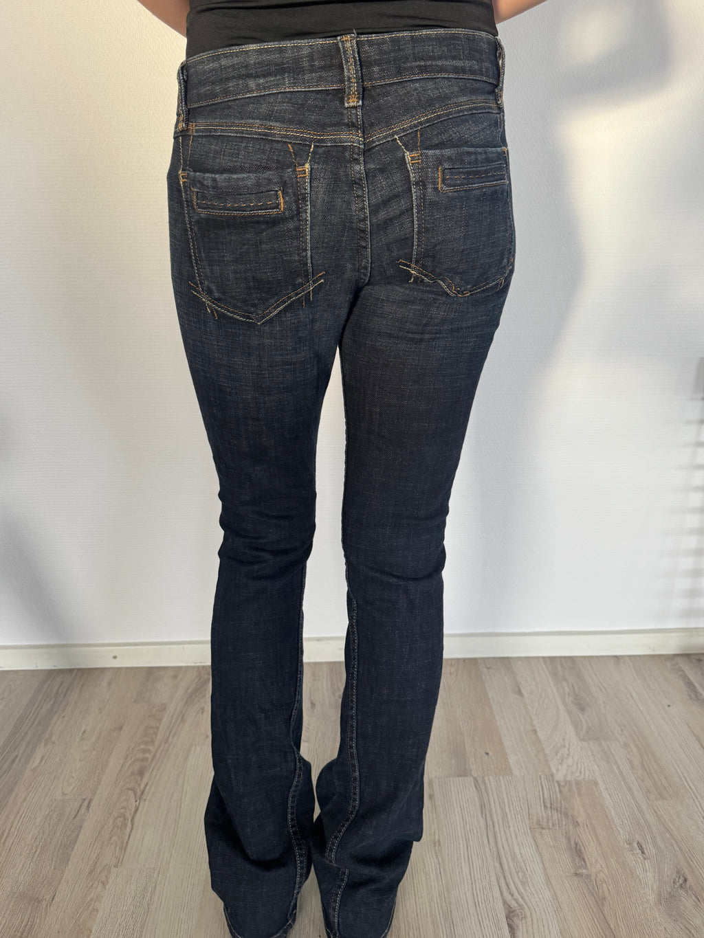 Low waist Bebe bootcut jeans